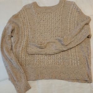 Women's Mossimo large, tan sweater